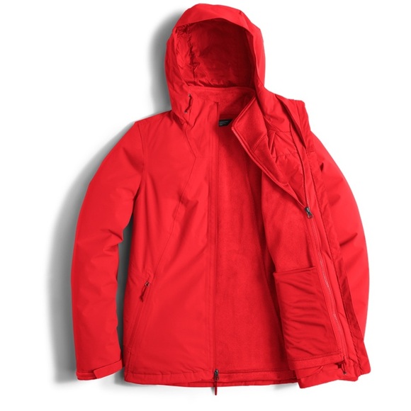 The North Face Boundary Triclimate Fire Brick Red Jacket size S - Picture 1 of 16